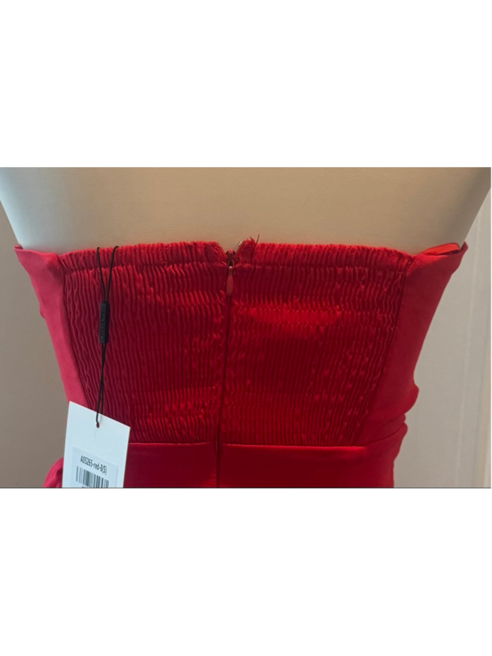NWT Hello Molly | HOT VIBES Corset Mini Dress | Red | Size Small - Picture 6 of 10